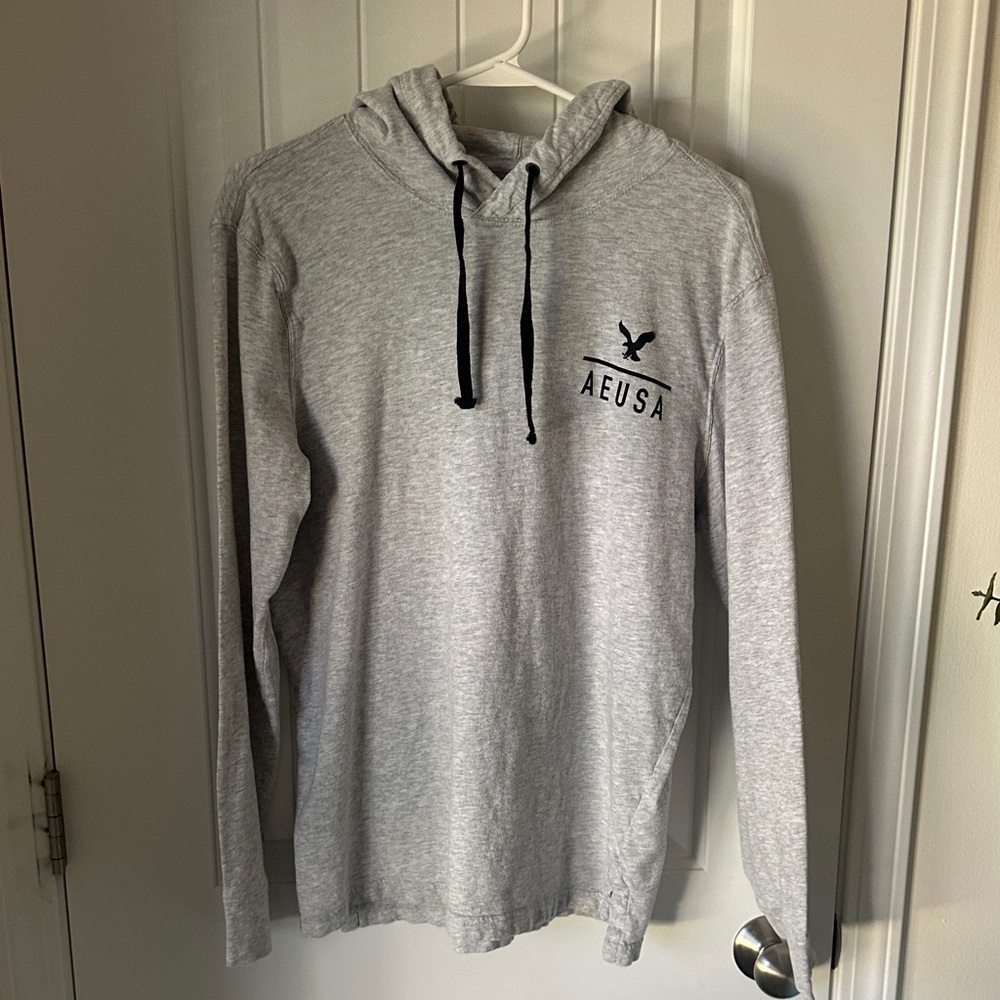 American Eagle Outfitters Heather Gray Hoodie
